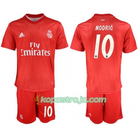 Billiga Fotbollströjor Real Madrid Modric 10 Barn Tredje tröja 2018/19 Kortärmad